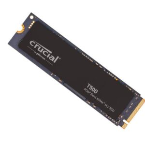 Crucial T500 1TB Gen4 NVMe SSD - 7300/6800 MB/s R/W 600TBW 1440K IOPs 1.5M hrs M