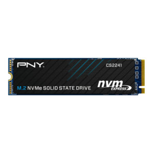 PNY CS2241 500GB NVMe SSD Gen4x4 M.2 4700MB/s 1700MB/s R/W TBW 1.5M hrs MTBF 5yr