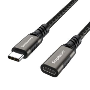 Simplecom CAU605 USB-C Male to Female Extension Cable USB 3.2 Gen2 PD 100W 20Gbp