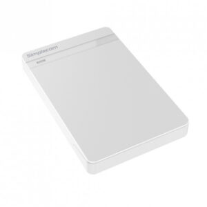 Simplecom SE203 Tool Free 2.5' SATA HDD SSD to USB 3.0 Hard Drive Enclosure - Wh