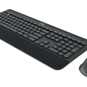 Logitech MK545 Wireless Desktop Keyboard Mouse Combo 3 Yrs battery life comforta