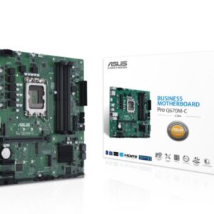 ASUS Q670M PRO Q670M-C-CSM Intel LGA 1700 Micro-ATX Business Motherboard