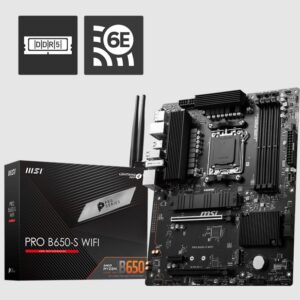 MSI PRO B650-S WIFI AMD AM5 ATX Motherboard