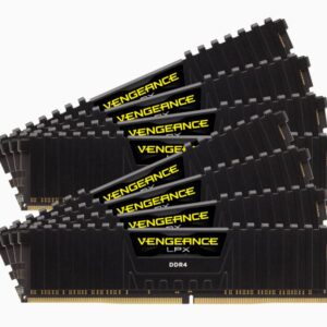 Corsair Vengeance LPX 128GB (8x16GB) DDR4 2666MHz C16 Desktop Gaming Memory Blac