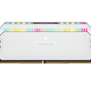 Corsair Dominator Platinum RGB 64GB (2x32GB) DDR5 UDIMM 5200Mhz C40 1.25V White