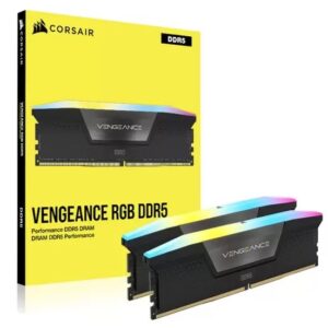 Corsair Vengeance RGB 32GB (2x16GB) DDR5 UDIMM 6800MHz C40 1.4V Desktop Gaming M