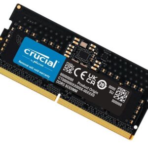 Crucial 8GB (1x8GB) DDR5 SODIMM 5600MHz C46 1.1V Laptop Laptop Memory