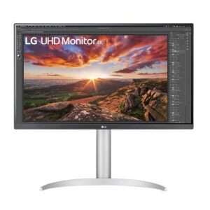LG 27' IPS 5ms 4K UHD HDR400 FreeSync 3-Side Borderless Monitor w/ArcLine HAS -