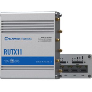 Teltonika RUTX11 - Instant LTE Failover | Reliable and Secure CAT6 Dual SIM 4G L