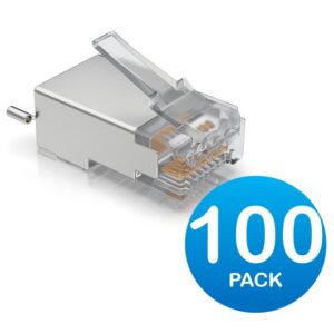 Ubiquiti UISP Sheilded Cable RJ45 Connector x 100 per pack - Replaces TC-Con