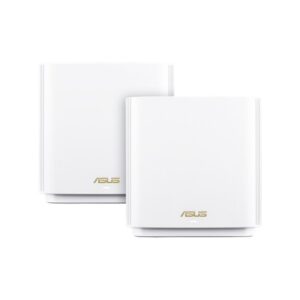 ASUS ZenWiFi XT8 AX6600 Wifi 6 Tri-Band Whole-Home Mesh Routers White Colour (2