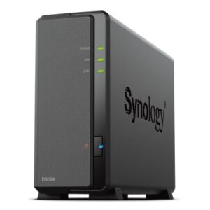 Synology DiskStation DS124 1-Bay 3.5' Diskless 1xGbE NAS (Tower)