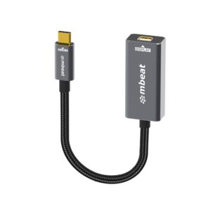 mbeat Tough Link USB-C to Mini DisplayPort Adapter  Host Interface: USB-C 3.2 Ge
