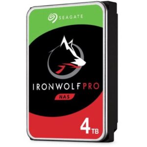 Seagate 4TB 3.5' IronWolf Pro NAS  SATA3 NAS 24x7 Performance HDD (ST4000NE001)