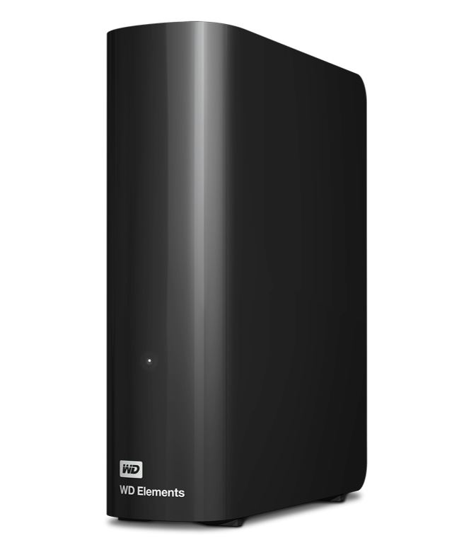 Western Digital WD Elements Desktop 6TB USB 3.0 3.5' External Hard Drive - Black