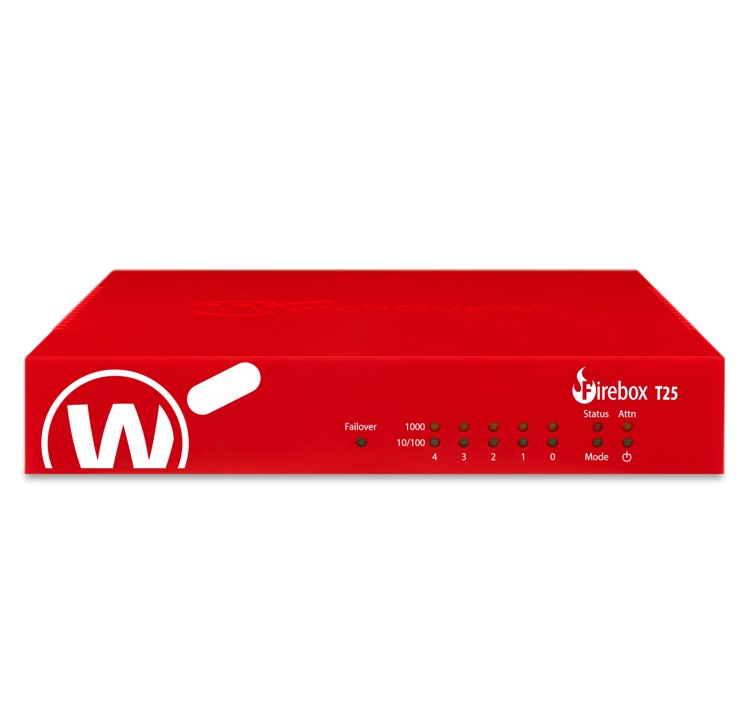WatchGuard Firebox T25 with 3-yr Basic Security Suite