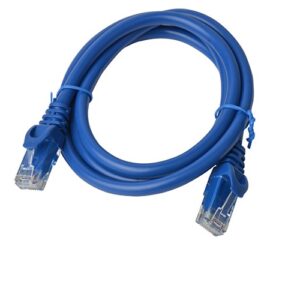 8Ware CAT6A Cable 1m - Blue Color RJ45 Ethernet Network LAN UTP Patch Cord Snagl