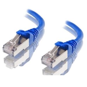 Astrotek CAT6A Shielded Ethernet Cable 1.5m Blue Color 10GbE RJ45 Network LAN Pa