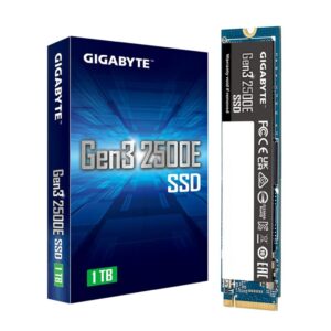 Gigabyte G3 2500E SSD 2TB  M2 PCle 3.0x4 2400/2000 MB/s MTBF 1.5m hr Limited 5 y