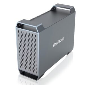 Simplecom SE482 SuperSpeed USB Dual Bay 3.5' SATA Hard Drive RAID Enclosure USB-