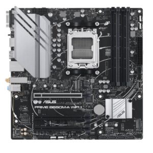 ASUS AMD B650M PRIME B650M-A WIFI II-CSM  (AM5) Micro-ATX Motherboard  4x DDR5 1