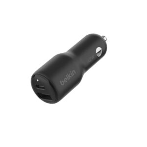Belkin Universal 42W Dual Port Car Charger with PPS - Black (CCB005BTBK)