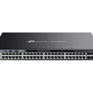 TP-Link SG6654XHP Omada 48-Port Gigabit Stackable L3 Managed PoE+ Switch with 6