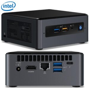 Intel NUC i5-7260U 3.4GHz 2xDDR4 SODIMM 2.5' HDD M.2 SSD HDMI USB-C DP 3xDisplay