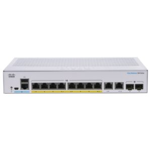 Cisco CBS350-8P-E-2G-AU Managed 8 Port Gigabit Ethernet POE Switch