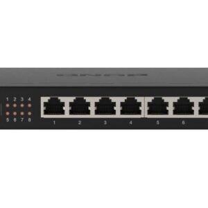 QNAP QSW-1108-8T Instantly upgrade your network to 2.5GbE connectivity 8xPorts 8