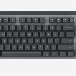 Logitech K855 Mechanical Wireless Keyboard Graphite  1-Year Limited Hardware War