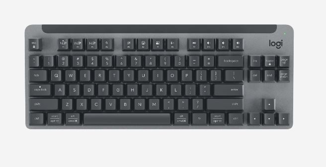 Logitech K855 Mechanical Wireless Keyboard Graphite  1-Year Limited Hardware War