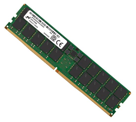 Micron/Crucial 64GB (1x64GB) DDR5 RDIMM 4800MHz CL40 2Rx4 ECC Registered Server