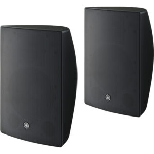 Yamaha 8" 2-Way Surface-Mount Speaker (Pair) V2 - Black