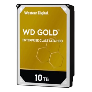 Western Digital 10TB WD Gold Enterprise Class Internal Hard Drive - 7200 RPM Cla