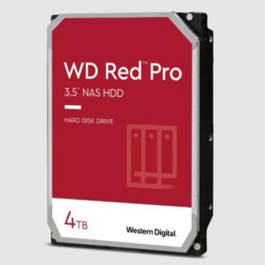 WD Red Pro 4TB 3.5' NAS Hard Drive 7200RPM 512MB Cache 24x7 NASware 5yrs wty
