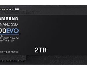Samsung 990 EVO 2TB PCIe Gen4/5 NVMe SSD 5000MB/s 4200MB/s R/W 700K/800K IOPS 12