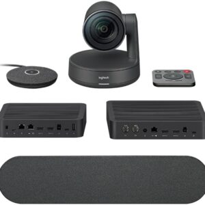 Logitech Rally Ultra-HD Color Camera Video Audio Conferencing Automatic Control