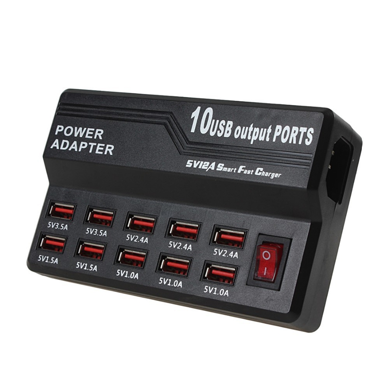 WLX-838 10 Port USB Fast Charger
