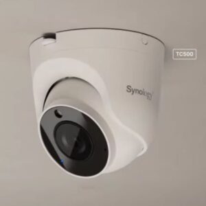 Synology TC500 turret IP cameras Versatile AI camera for securing any location C