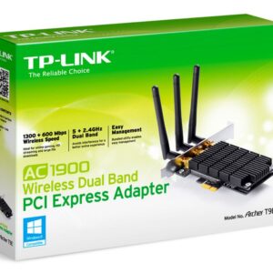 TP-Link Archer T9E AC1900 Wireless Dual Band PCI Express Adapter 1900Mbps 5GHz (