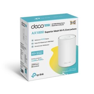 ((AMAZON ONLY)) TP-Link Deco X20-4G 4G+ AX1800 Whole Home Mesh WiFi 6 Gateway