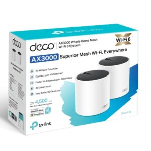 TP-Link Deco X55(2-pack) AX3000 Whole Home Mesh WiFi 6 Router