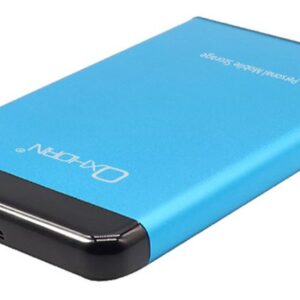 Oxhorn USB 3.0 USAP 2.5? SATA HDD SSD Enclosure BlueUSB3.0 Cable (included) 2YR
