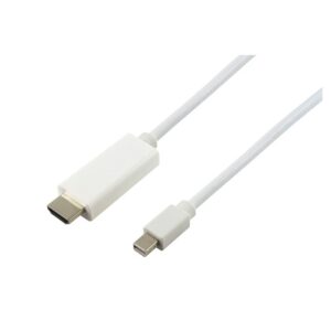 Comsol 1m Mini Displayport Male to HDMI Male Cable