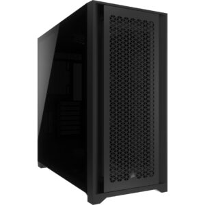 Corsair 5000D CORE AIRFLOW Black Mid-Tower ATX PC Case — Multi 360mm Radiator