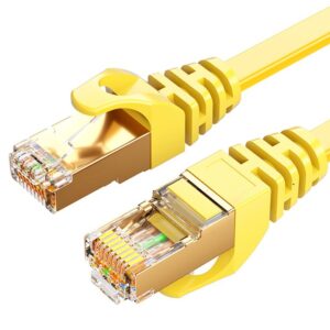 8Ware CAT7 Cable 5m - Yellow Color RJ45 Ethernet Network LAN UTP Patch Cord Snag