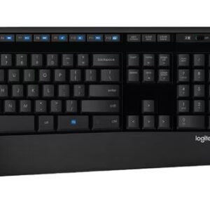 Logitech MK345N Wireless Keyboard & Mouse Combo Full Size 12 Media Key Long Batt