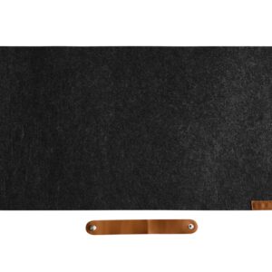 Brateck MP07-10-G Large Felt Mouse Pad Dark Grey