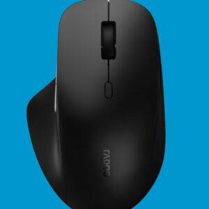 RAPOO M50 PLUS BLACK Wireless Optical Mouse -4-speed preset DPI -Wireless 2.4G t